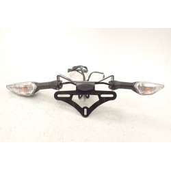 Kawasaki Ninja 125 19- Mocowanie tablicy...