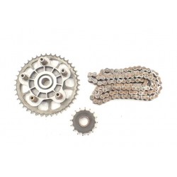 KTM SM 950 (04-08) Łańcuch zębatki napęd +...