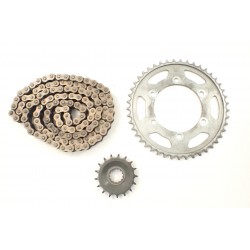 Yamaha FZ1 (06-15) Łańcuch 530 ZXW zębatki...